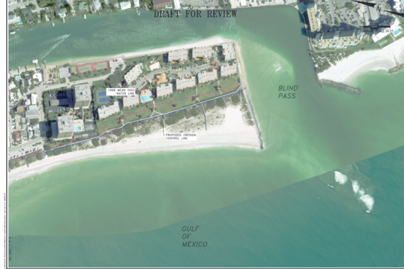Erosion Control Line proposal map