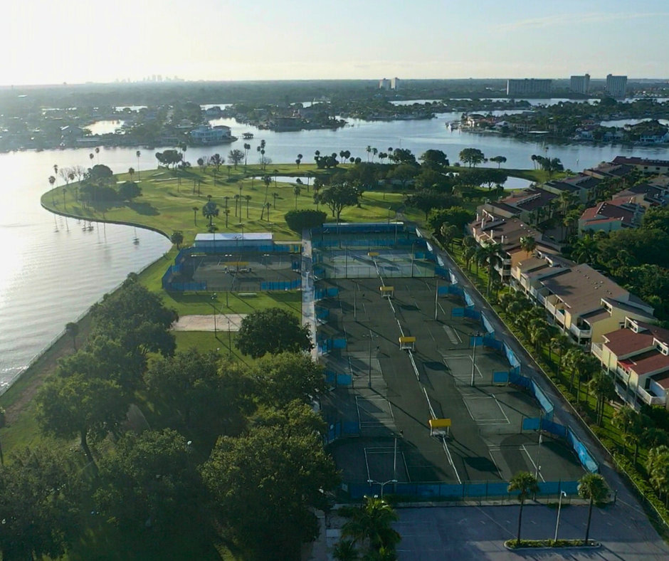 Aerial photo of Treasure Bay Golf, Tennis and Recreation Center