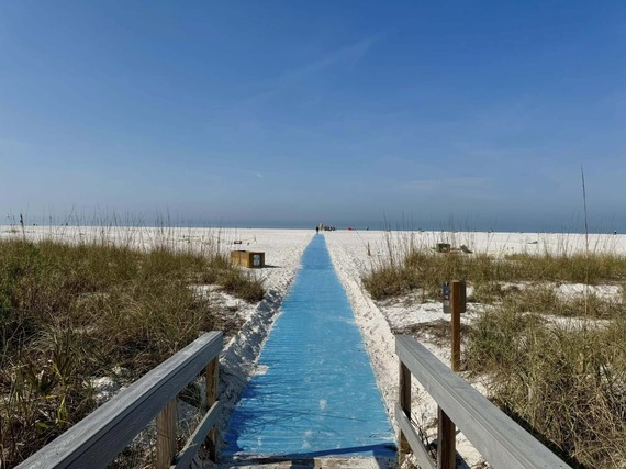 Treasure Island Beach Mobility Mat