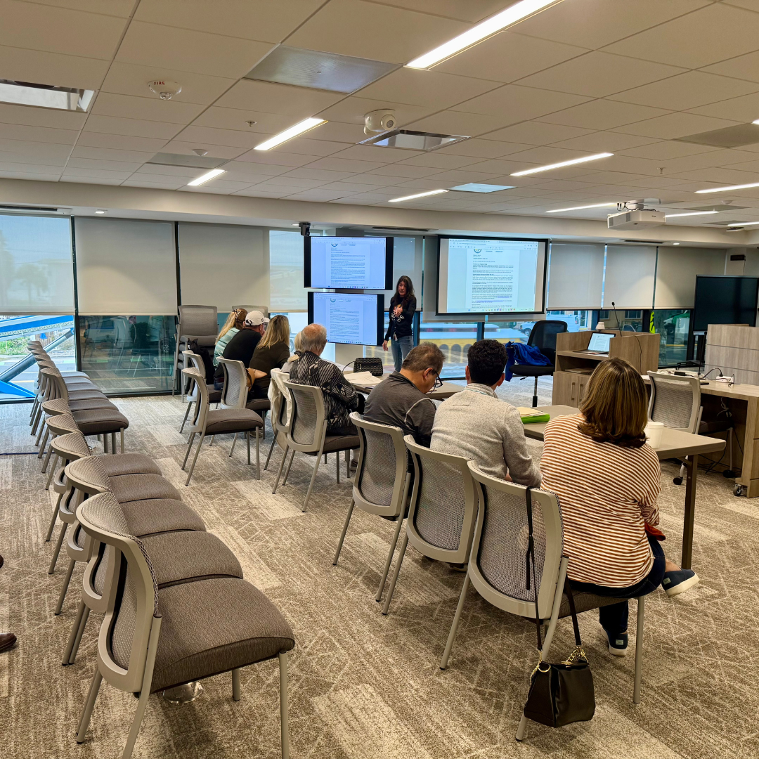 Renee hosting a Permitting with Renee workshop