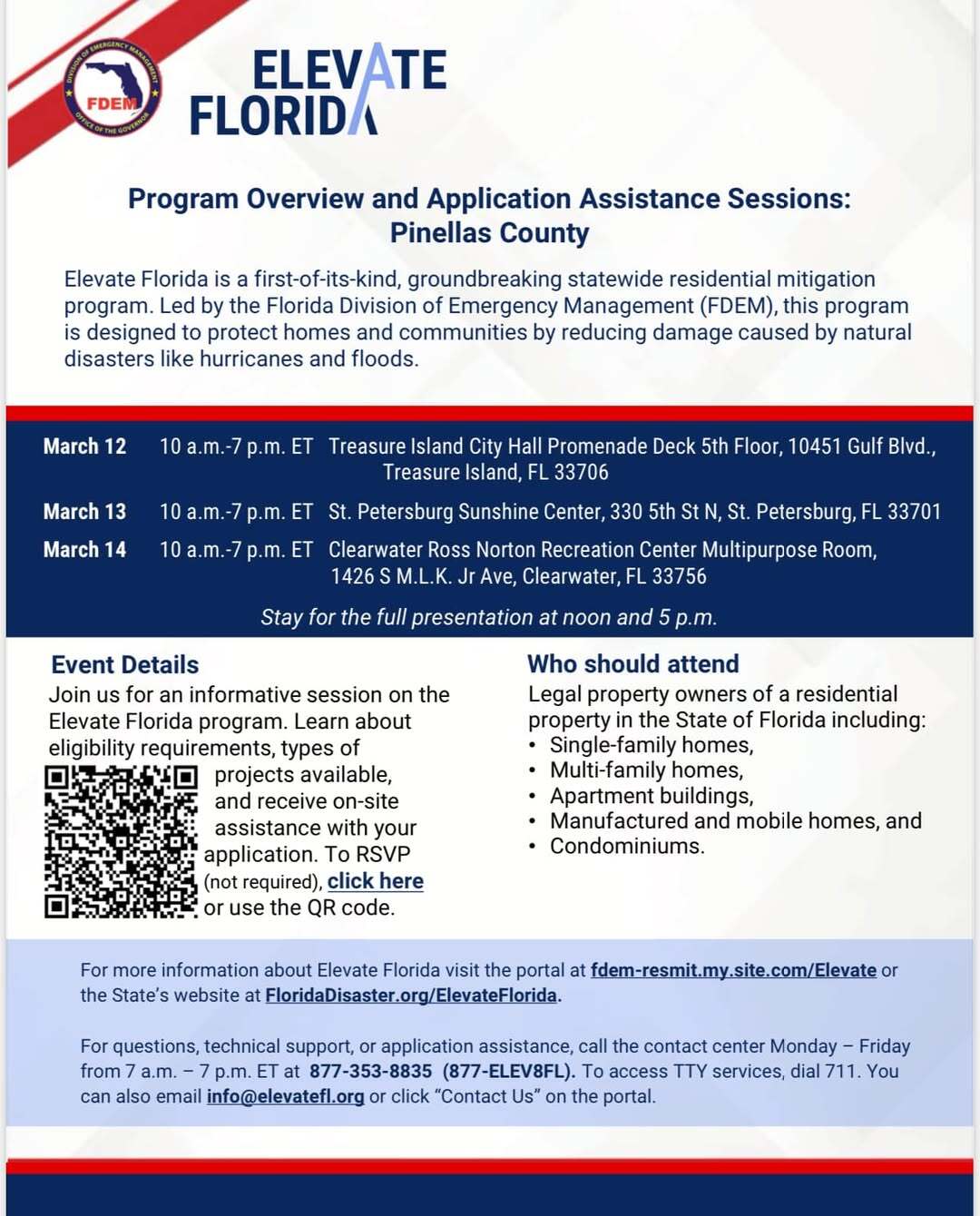 Elevate Florida Informative Sessions