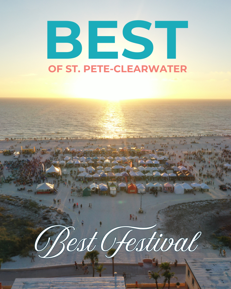 Best of St. Pete-Clearwater. Vote Sanding Ovations Masters Cup as Best Festival