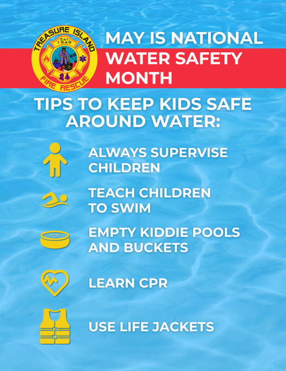 May is National Water Safety Month