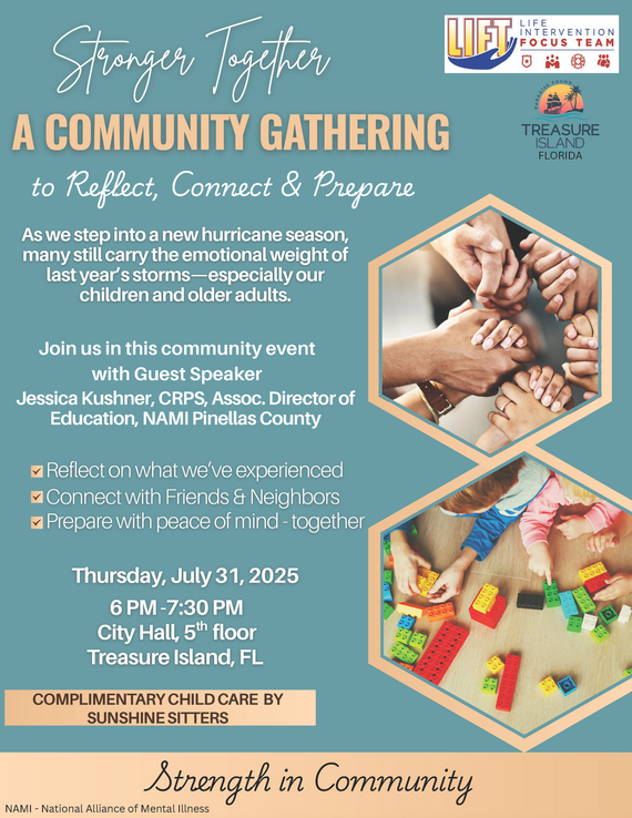 Stronger Together LIFT Board Flyer