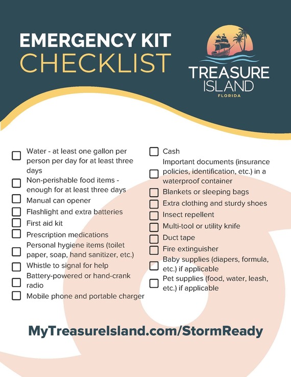 Emergency Kit Checklist