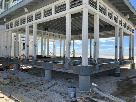 Sunset Beach Pavilion repairs