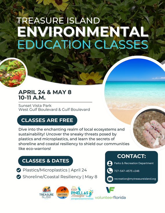Environmental Education Classes flyer