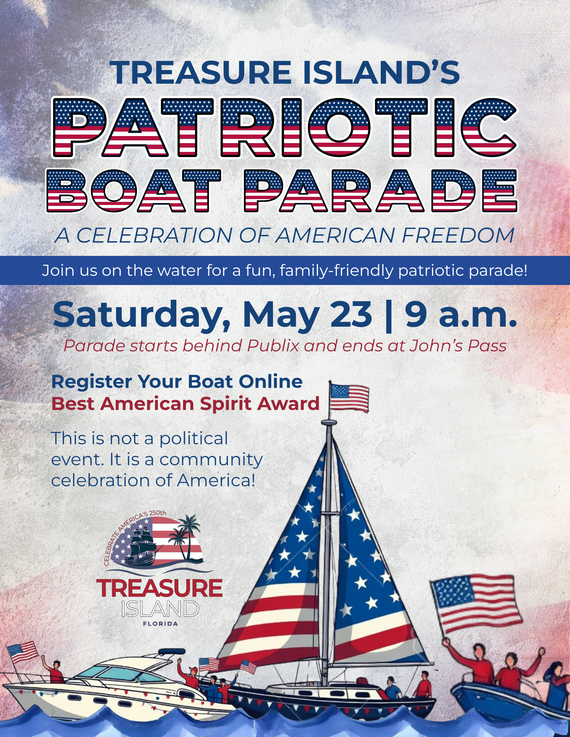Treasure Island Patriotic Boat Parade