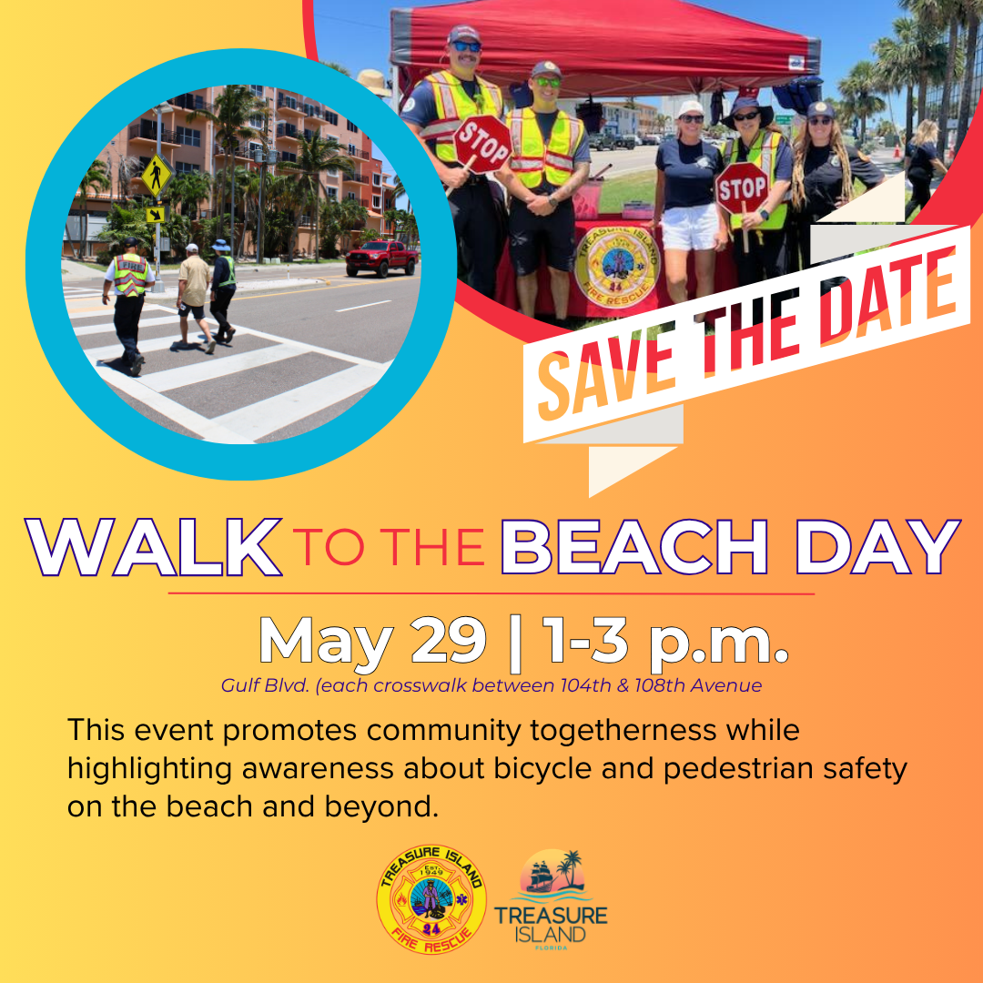 Save the date for Walk to the Beach day on May 29