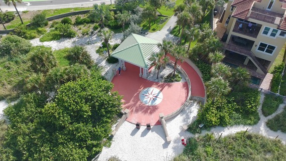 Aerial view of Sunset Vista Park
