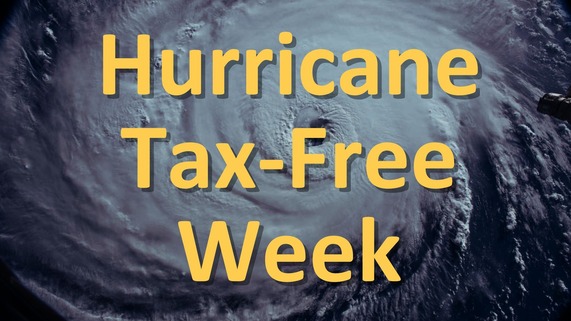 Hurricane Tax Free Week