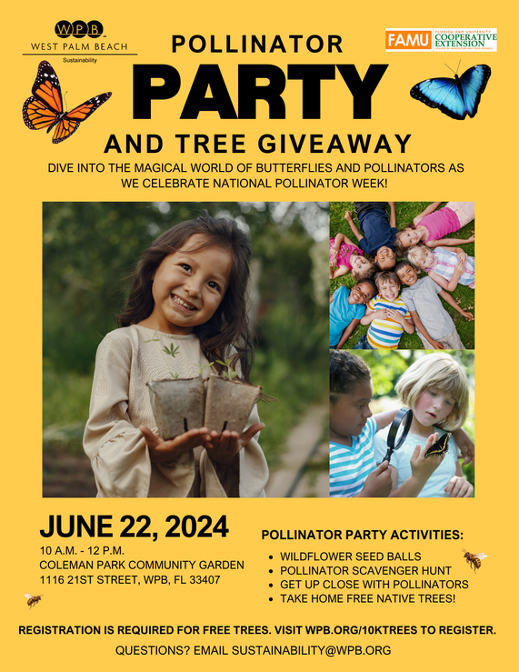 Pollinator Party Sustainability 