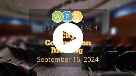 WPB City Comm. Meeting Sept 16, 2024 