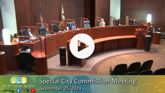 Special City Commission Meeting 9.25.24