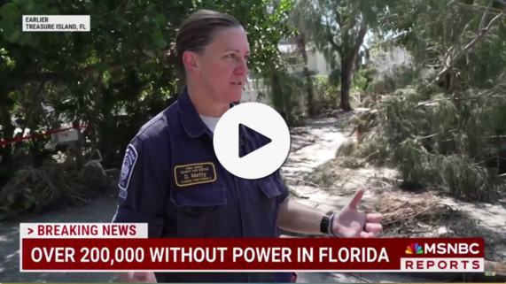 YouTube: Tv-18 Video WPB Fire Chief Matty Leads Teams in State's Hurricane Helene Response