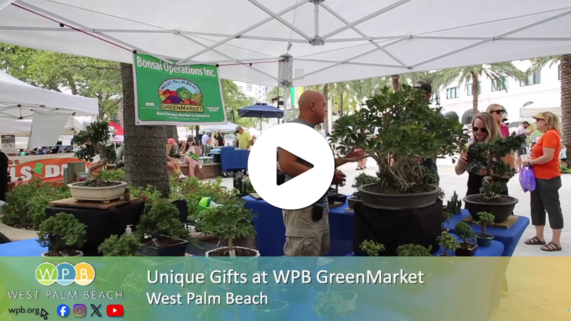 Holiday Gifts at WPB GreenMarket