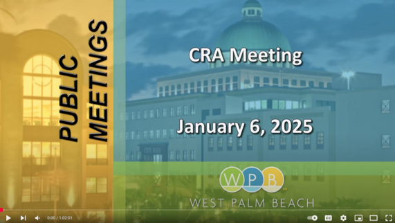CRA Meeting Jan 6