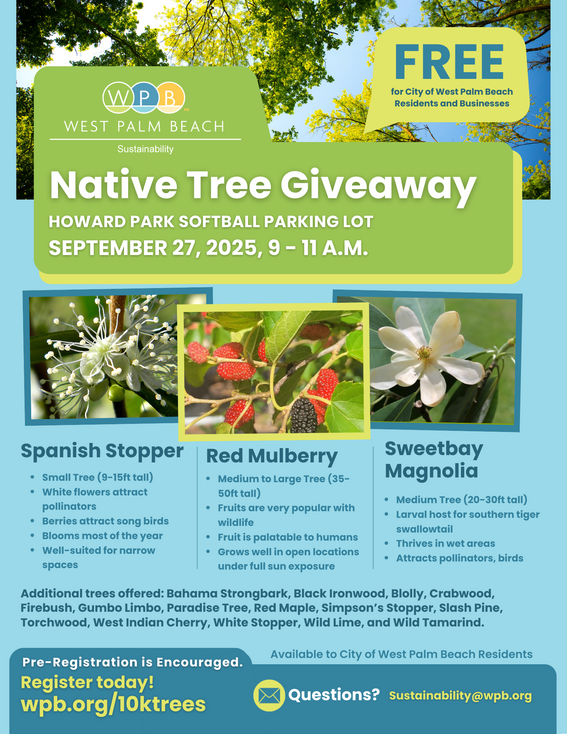 September 27 2025 Tree Giveaway
