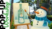 Pop-Up Workshop: Snow and Glow Paint & Sip at WPB GreenMarket, Next date: Saturday, November 22, 2025 | 10:00 AM to 11:00 AM