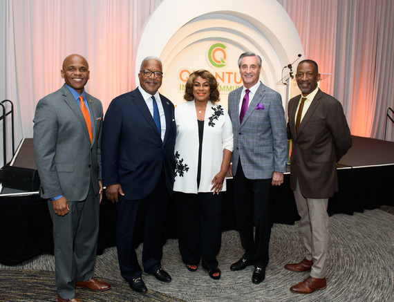 Mayor Keith James and Quantum Foundation board and staff leadership