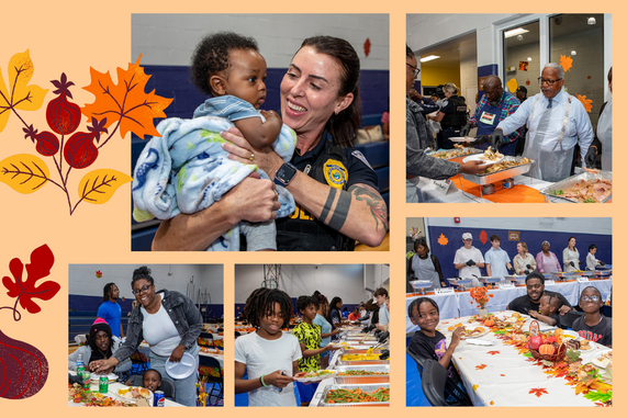 Share A Supper people enjoying food