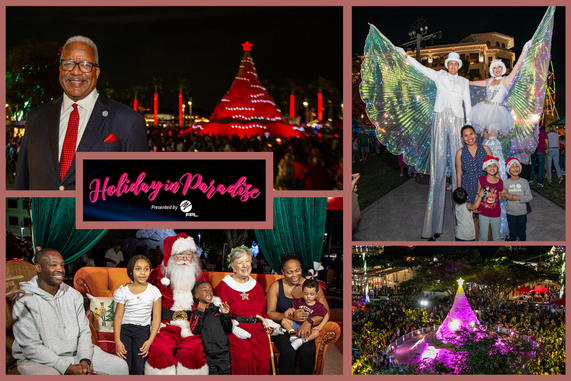 Holiday in Paradise Presented by FPL Collage of event 