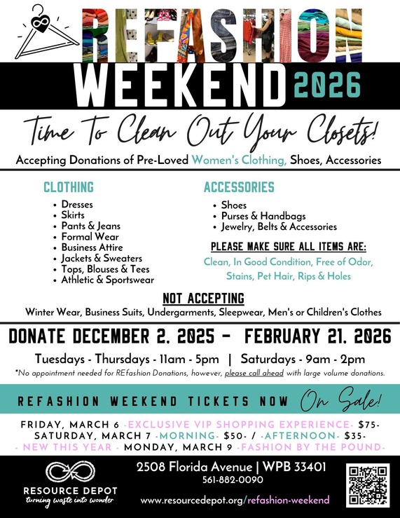 REfashion Weekend 2026 Info Flyer