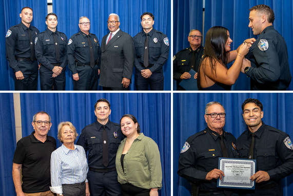 Police Graduation in Flagler Gallery 12.10.25