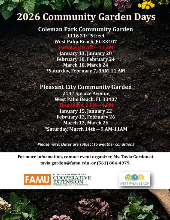 Garden Days FAMU 2026