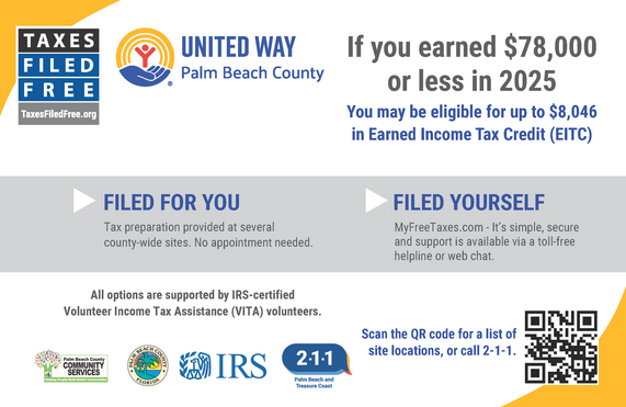 Taxes Filed Free VITA services