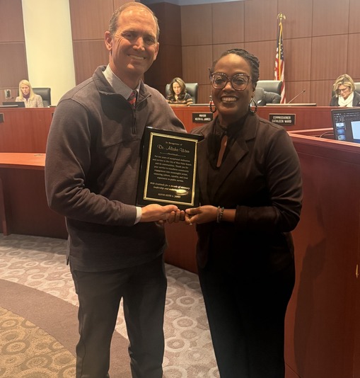 Dr. Winn recognition