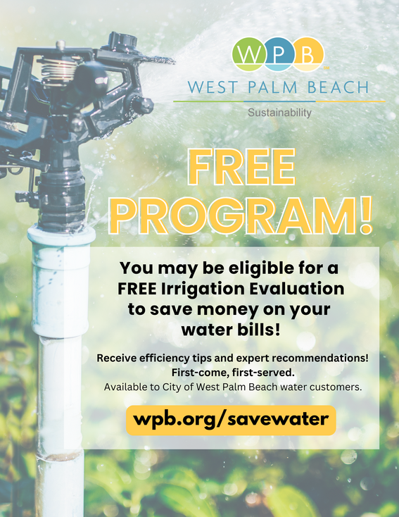 Irrigation Evaluation Program Flyer 2026