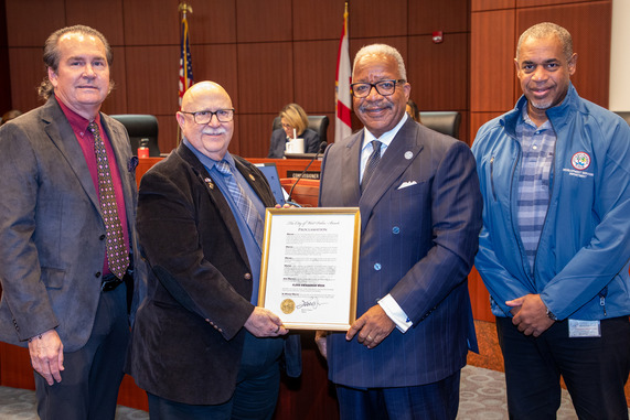 Flood Awareness Week Proclamation Group photo 
