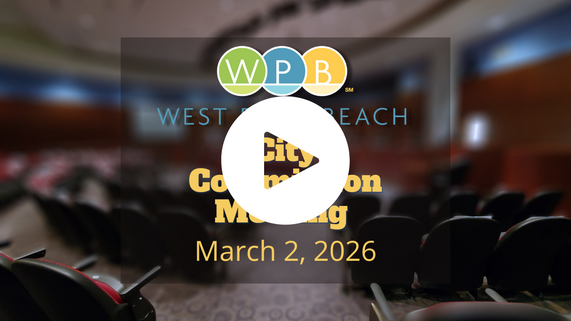 Link to Latest West Palm Beach City Commission Meeting | Monday, March 2, 2026&nbsp;
