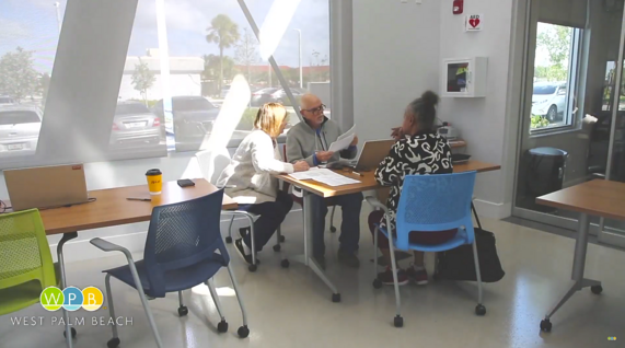 WPBTV Story - Free Tax Return Help at Mandel Public Library and Eva Mack Community Hub