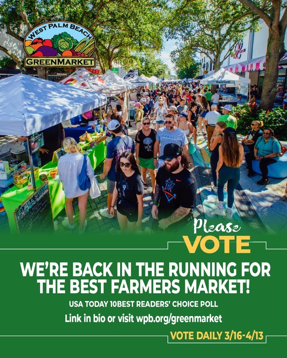 Vote for the WPB GreenMarket