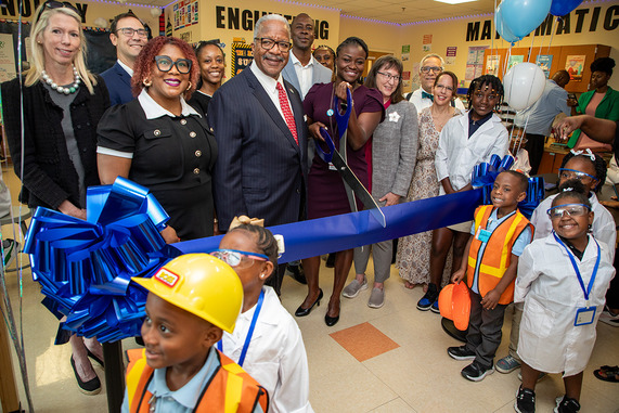 Opening the Westward Elem STEM Lab 
