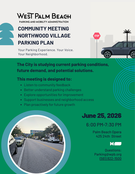 Northwood Village Community Meeting Parking Plan