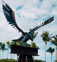 Forged Freedom Eagle Sculpture 