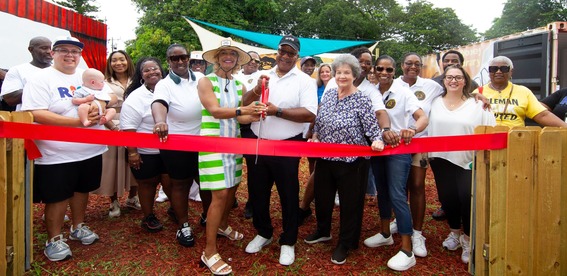 Ribbon Cutting Rise Coleman Park with Mayor Keith James August 2026 West Palm Beach 