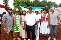 Ribbon Cutting Rise Coleman Park group photo with Mayor Keith James August 2026 West Palm Beach 