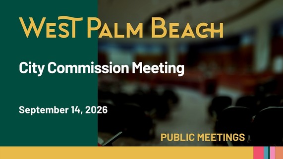 City Commission Meeting held on September 14, 2026 –– Thumbnail 