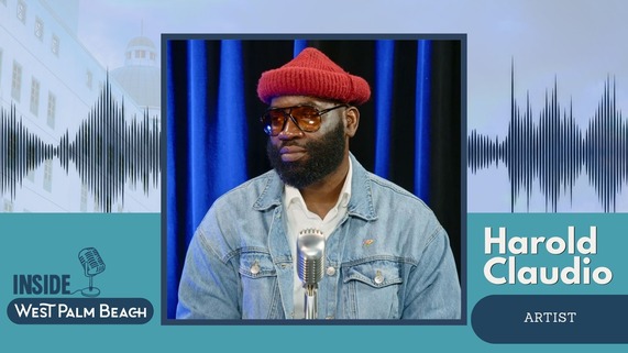 Artist Harold Claudio –– Inside West Palm Beach podcast