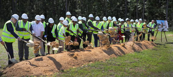 Chatham County and area leaders ceremonially break ground on new Multi-Agency Public Safety Facility