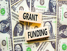 Grant funding cover image from webstory