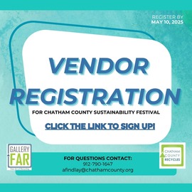 Sign up to be a vendor at Sustainability Festival
