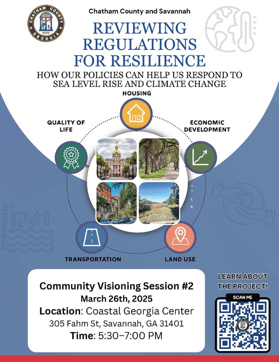 Flyer with workshop information that is provided within text of the press release