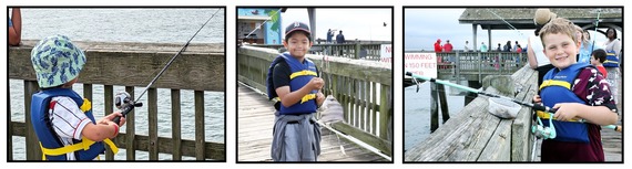 Kids fishing