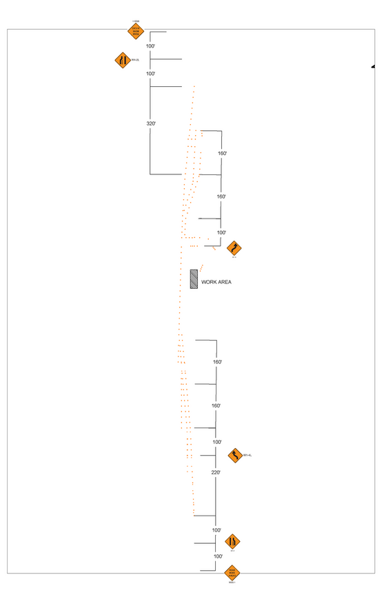 Traffic control plan