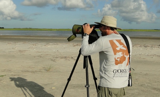 Biologist Tim Keyes